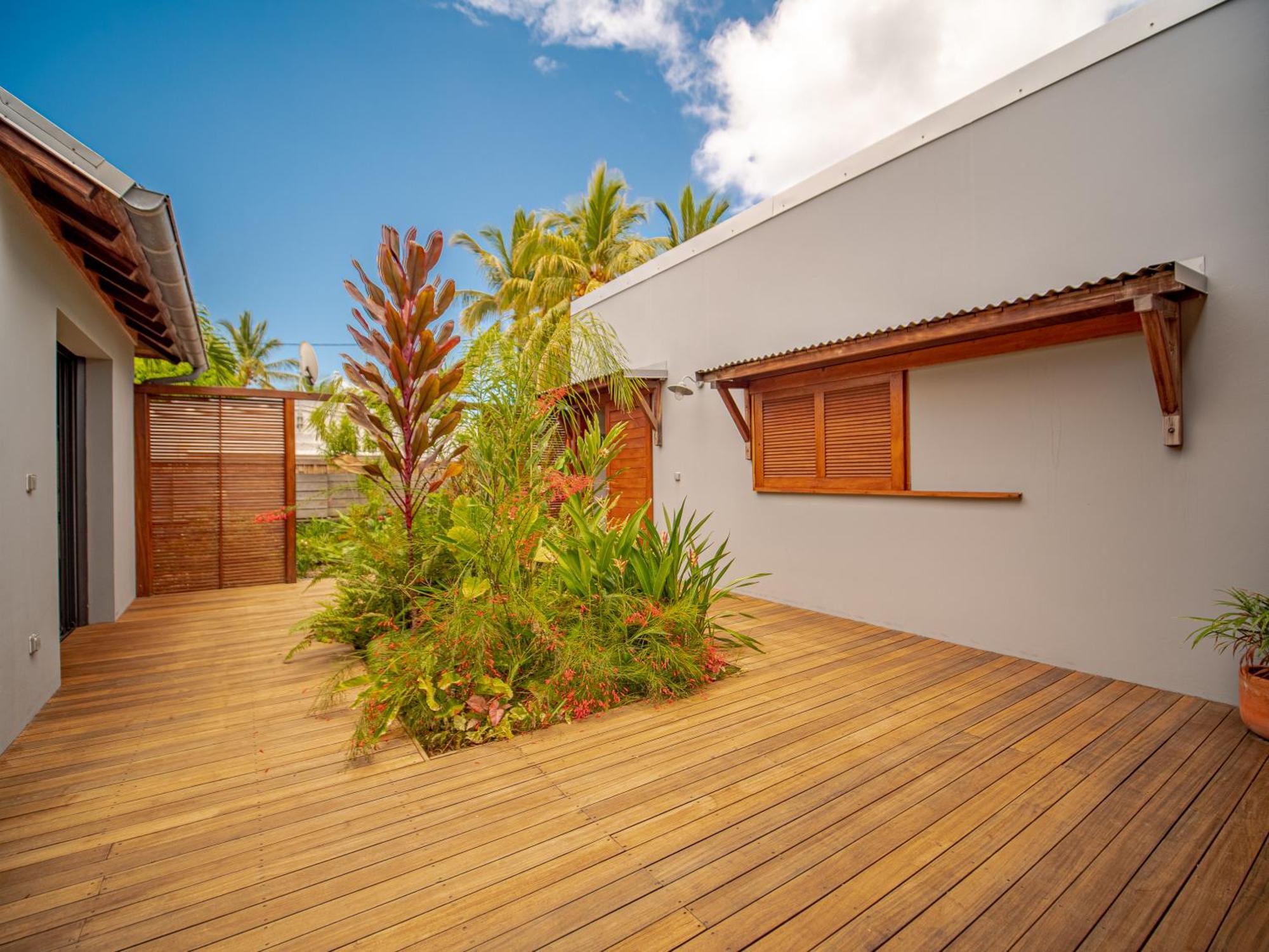 La Kaz Veloutier - Villa 4 Chambres Avec Piscine La Saline Les Bains Exterior photo